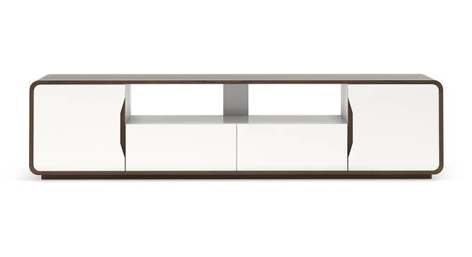 Baltoro Engineered Wood TV Unit in White Finish